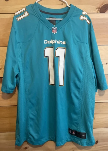 Miami Dolphins Mike Wallace Jersey Xxl  Teal Nike Cover