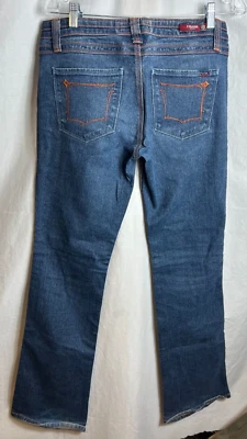 Vintage Miss Vigoss Jeans Women embroidered mid rise bootcut flare Size 9/10 y2k - Image 1 of 4