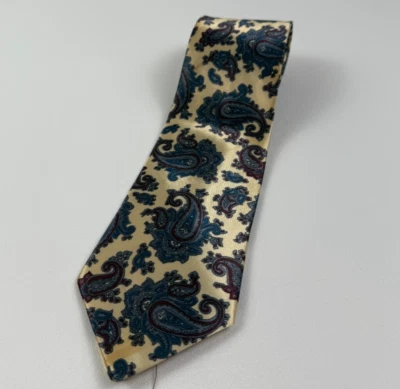 The American Edition Men 100% Polyester Paisley Traditional Neck Tie   NWOT - Image 1 of 4
