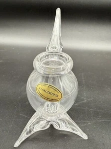 KLOKOTSCHNIK Glashutte German 30% Crystal Hand Blown Glass Port Sipper Pipe - Picture 1 of 9