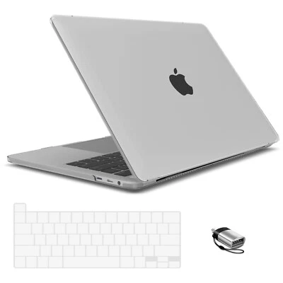 IBENZER Case for MacBook Air/Pro 13 15 16 inch w/ KeyboardCover + Type-C Adapter - Image 1 of 4