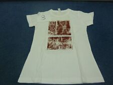 Blind Dog Rescue UK White Hand Printed T-Shirt Size Ladies XS
