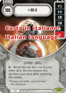 SW DESTINY BB-8 - BB-8 ITALIANO - CON DADO - AWAKENINGS - Foto 1 di 1