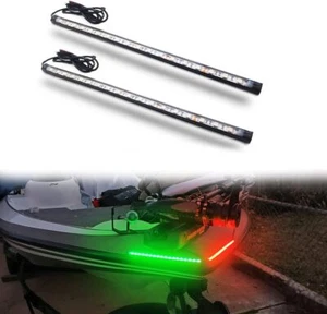 Boaton Marine Boat Navigation 18pcs LED Lights Strips Pair Night Fishing No - Picture 1 of 7