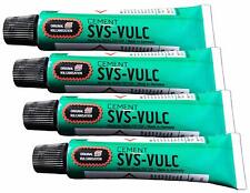 4 Tubes of Rema SVS-VULC Tube Patch Vulcanizing Cement 5 gram (7 ml)