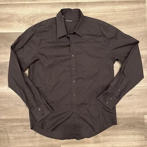 7 Diamonds Long Sleeve Shirt Pin Striped Button Down - Size: XL - Picture 1 of 9