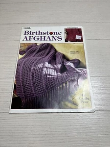 Leasure Arts 12 Month  Birthstone Afghan’s Crochet Pattern Leaflet - Picture 1 of 2