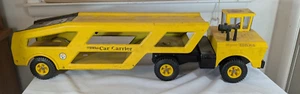 Vintage Tonka Car Carrier 33" Long Pressed Steel - Picture 1 of 11