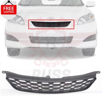 New Front Grille Black Plastic Fits 2009-2014 Toyota Matrix 4-Door TO1200313 Foto 1 de 4