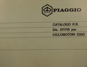 Vespa CIAO List of Spare Parts - Picture 1 of 12