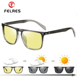 Gafas de sol polarizadas fotocromáticas para hombre visión nocturna exteriores gafas de conducción nuevas - Imagen 1 de 21