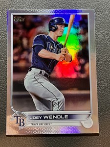2022 Topps Series 1 Joey Wendle Rainbow Foil Parallel #145