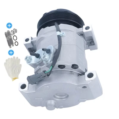For Chevy Silverado 3500 GMC Sierra 1500 V6 A/C Compressor and Clutch Denso Foto 1 de 4