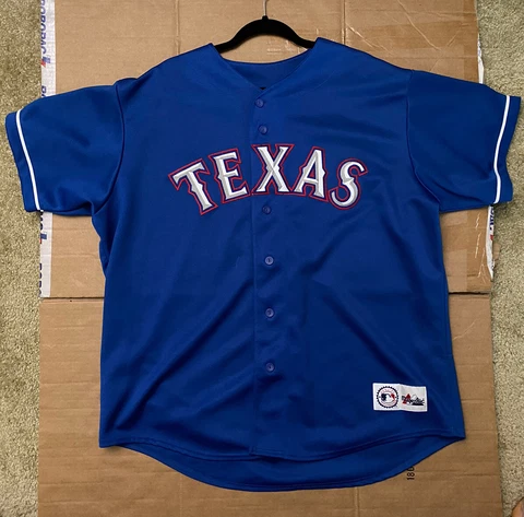 Alex Rodriguez Texas Rangers Jersey Majestic Adult XL-2XL Cover