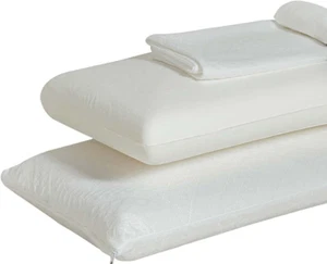 2er Set Viskoelastisches Kissen 75 x 35 x12 cm Aloe Vera Plus Mommy Confort - Bild 1 von 3