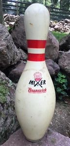 Vintage Brunswick Mixer Bowling Pin ABC Approved Plastic Coated - Picture 1 of 6