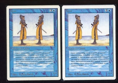 MTG Magic the Gathering | Unlimited - CLONE x 2 | free combined shipping - Image 1 of 2