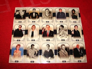 American Celebrity Cuts 2008 lote de 15 tarjetas diferentes/499 (22-20) - Imagen 1 de 1