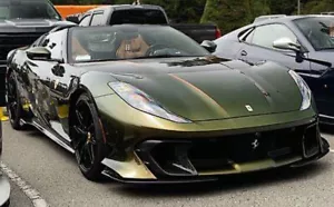 1:18 BBR FERRARI 812 COMPETIZIONE APERTA VERDE VOLTERRA No D&G MR AMALGAM 18/100 - Picture 1 of 13