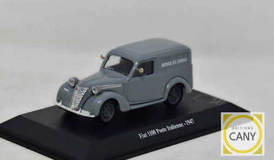Macchina Fiat 1100 Poste Italiana - 1947 - Atlas - 1/43 - Immagine 1 di 3