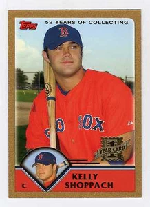 2003 Topps Traded Gold #178 Kelly Shoppach Boston Red Sox BV$2.50 ####/2003 - Picture 1 of 1
