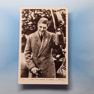 Postal de la realeza británica SAR el Príncipe Gales C1925 foto real Eduardo VIII tweed - Imagen 1 de 2