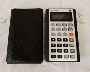 Ancienne Calculatrice Olympia Werke AG Modèle CD 47A, 1976 + Étui Fonctionne - Photo 1/13