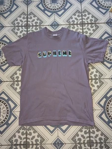 Supreme Stencil Tee Dusty Purple (Large) - Picture 1 of 3