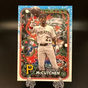 2024 Topps Holiday Andrew McCutchen #H176 Pittsburgh Pirates - Picture 1 of 2