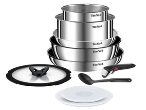 Tefal Ingenio Emotion Induktion 10 Teile Set L897S104 Topfset - Bild 1 von 14