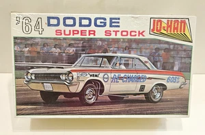 1/25 JO-HAN '64 DODGE SUPER STOCK DRAG #GC-2864 NEW SEALED VINTAGE MODEL KIT - Picture 1 of 4