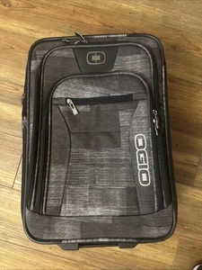 OGIO Kickstart Wheeled 22" Carry On Rolling Luggage Travel Bag - Black - Nylon - Picture 1 of 13