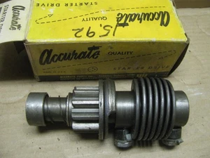 Accurate 3-121 A1660 Starter Drive John Deere Allis International - Imagen 1 de 2
