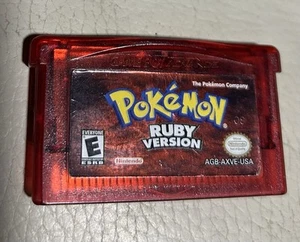 Pokemon Ruby Version (Nintendo GameBoy Advance, GBA) -- Authentic -- New Battery - Picture 1 of 2
