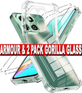 Coque pour Honor X6C (2025) Silicone Transparent Antichoc Gel Housse Téléphone & Protection écran - Photo 1 sur 12