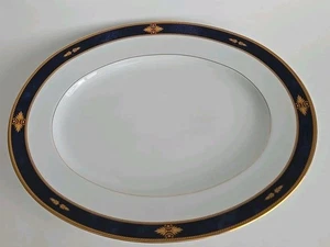 Wedgwood Foxworth 14 1/4" Embassy Collection Oval Platter - Picture 1 of 5