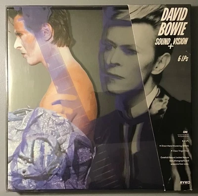 David Bowie Sound+Vision (1989) 6 LP Box Set Clear Vinyl Direct Metal Mastering - image 1 of 4