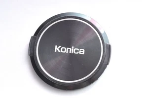Konica 55mm Front Lens Cap Hexanon Metal Name Plate - Picture 1 of 2