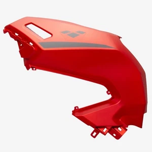 Tankverkleidung links matt rot für SY125-10-E5 Verkleidung lackiert ABS Anschraub SEITE - Bild 1 von 2