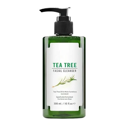 Tea Tree Facial Cleanser Gentle 300ml Green Tea Face Wash Soothing Face Wash  - Image 1 of 4