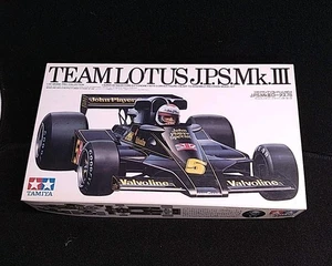 TAMIYA TEAM LOTUS Grand Prix Collection 1/20 J.P.S. Mk.III 1978 Model Kit   - Picture 1 of 14