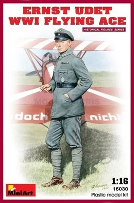 Mini Art 16030 1/16 Ernst Udet WWI Flying Ace - Image 1 of 3