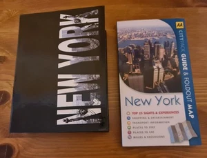 New York Photo Photograph Album & AA Guide Book with Map - Picture 1 of 15