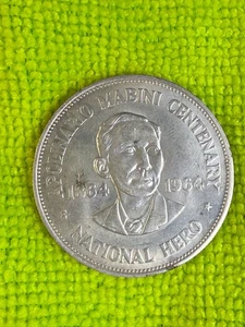 Peso Filippine KM# 194 100° Anniversario Nascita di Apolinario Mabini - Foto 1 di 2