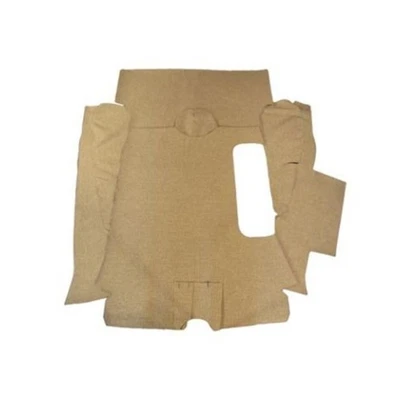 Trunk Floor Mat Cover 5pc for 1956 Cadillac Series 62 4 Door Hardtop Brown Tweed - Image 1 of 4