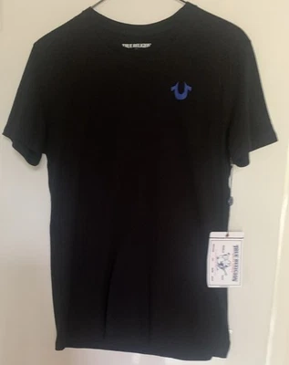 Camiseta TRUE RELIGION Rollin para niño negra con logotipo ~ ~ Talla XL (18-20) Foto 1 de 4