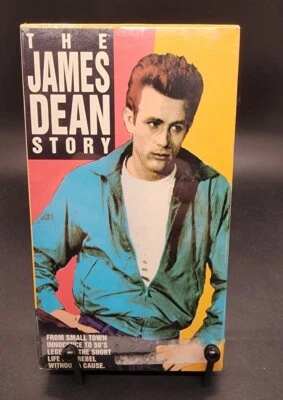 The James Dean Story Sealed VHS  1991 Gemstone Entertainment Super RARE HTF  Foto 1 de 4