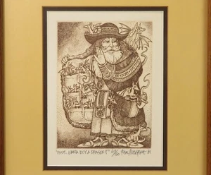 Signierter ECHTER MUSGRAV "Wanta Buy A Dragon" 67/150 RADIERUNG DRUCK Fantasy Kunst RAR! - Bild 1 von 7