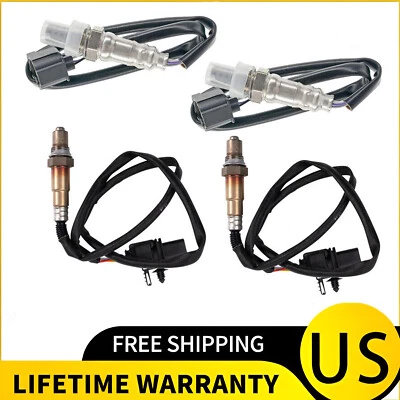 Sensores de oxígeno aguas arriba + aguas abajo 4X aptos para Mercedes-Benz SLK280 3,0 L 2006-08 Foto 1 de 4