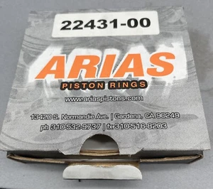 CC@18.88 ARIAS HARLEY DAVIDSON SCREAMING EAGLE TC88 RINGS 22431-00 STD - Picture 1 of 3
